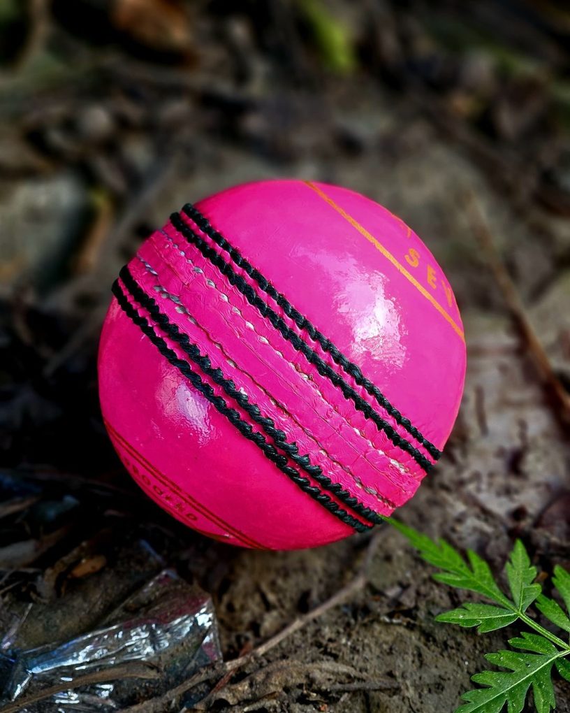 Pink Cricket leather Balls in Meerut IndiaBHARTI CRICKET SPORTS